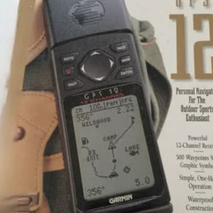 GPS GARMIN 12 C/CAVO E STAFFA