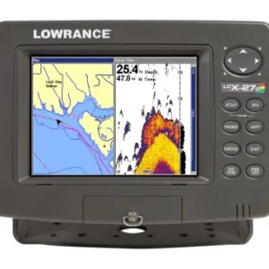 COMBO LOWRANCE LCX-27C CON GPS E TRASDUT.